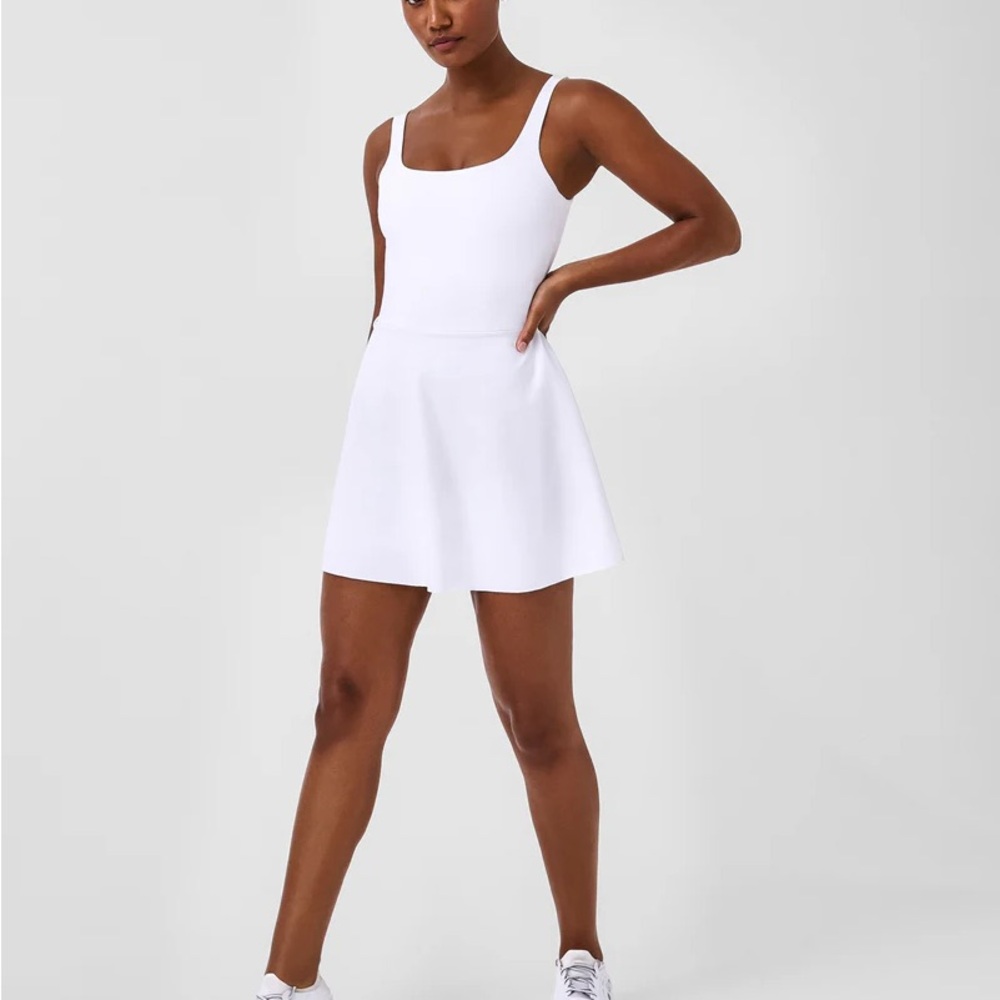 Spanx The Get Moving Square Neck Dress